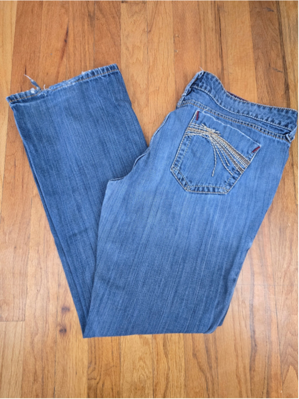 Women's Ariat Boot Cut Jeans Size 32S Blue